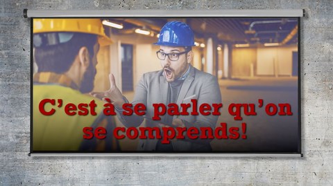 Affichage dynamique SST Bonne entente au travail