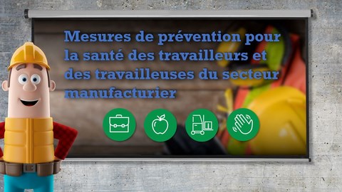 Affichage dynamique SST Mesures de prévention COVID 19